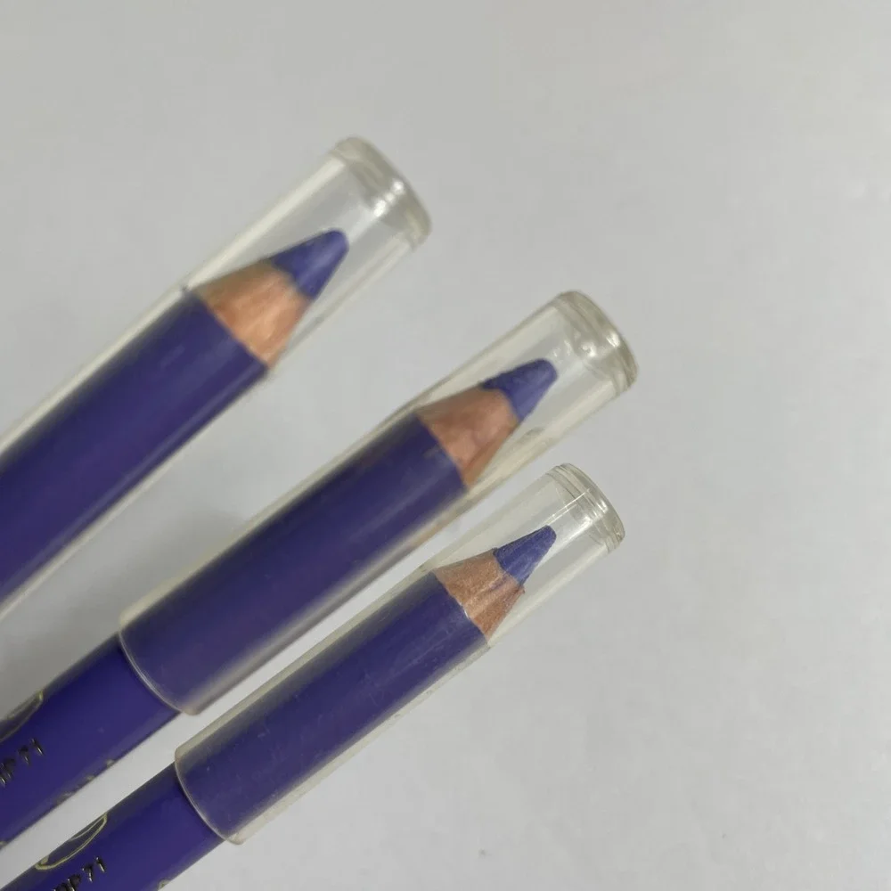 MOMTAZ New York Professional‎ EYELINER Pencil ~ Lot of 3 Purple Blue 074 New
